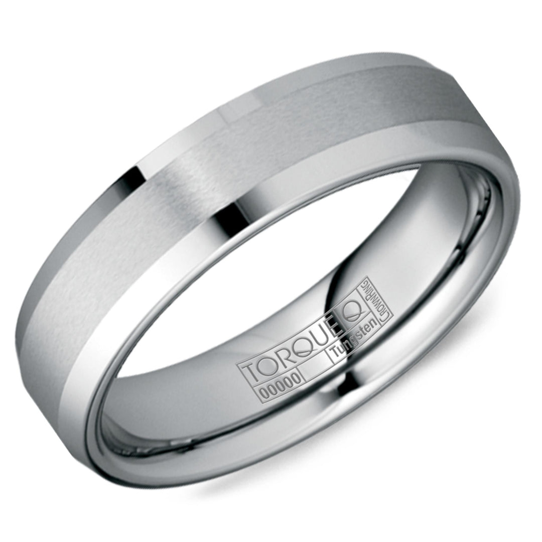 Grey Tungsten Band 
Width: 6mm