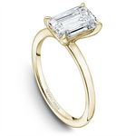 Load image into Gallery viewer, Yellow Gold Solitaire Engagement Ring Mount
Fits Centre: 2.00ct Emera