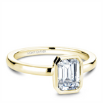 Load image into Gallery viewer, Yellow Gold Solitaire Mount
