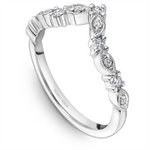 Load image into Gallery viewer, Lady&#39;s White Gold Tiara Diamonds Band
Diamond Shape: Round
