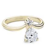 Load image into Gallery viewer, Yellow Gold Vintage Diamond Semi-Mount
