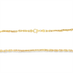 Load image into Gallery viewer, 10K Yellow Gold Solid Cable Link Chain 
Length: 22&quot;
Width: 40mm
Fin
