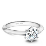 Load image into Gallery viewer, White Gold Solitaire Mount
