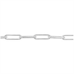 Load image into Gallery viewer, White Sterling Silver Paperclip Bracelet 
Top Width: 4.4mm
Length: 7