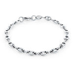 Load image into Gallery viewer, Stainless Steel Gucci Bracelet 
Length: 7.25&quot;
Width: 5.4mm
Finish:
