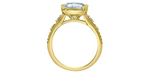Load image into Gallery viewer, 14K Yellow Gold Vintage Cushion Lab Diamond Engagement Ring
Centre St