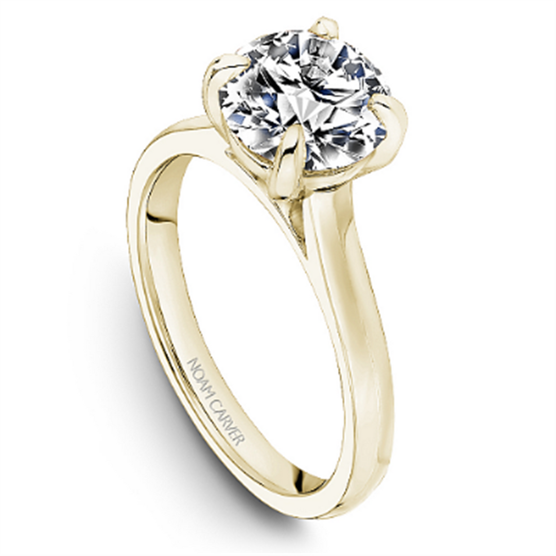 Yellow Gold Solitaire Mount