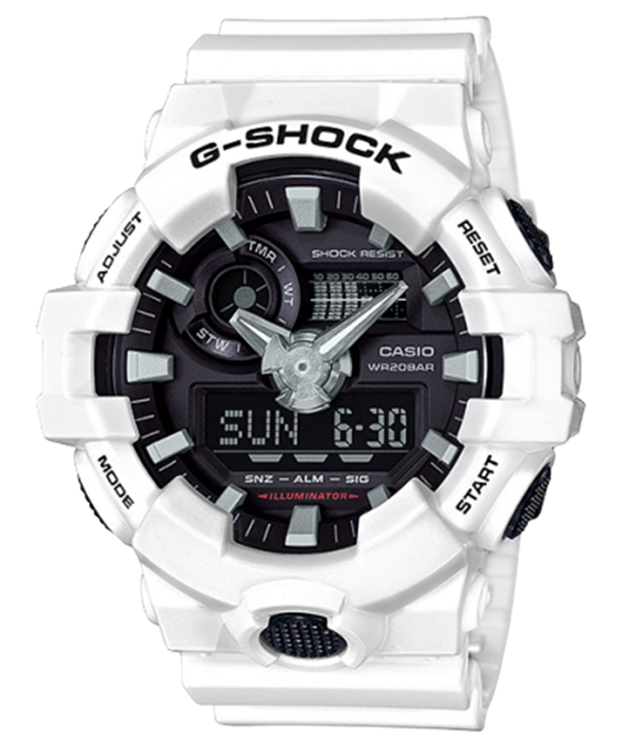 GSHOCK Men's Resin Analogue/Digital Sport Watch with Black Dial