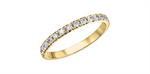 Load image into Gallery viewer, Lady&#39;s 14K Yellow Gold Prong Set Diamonds Band
Diamond Shape: Round
