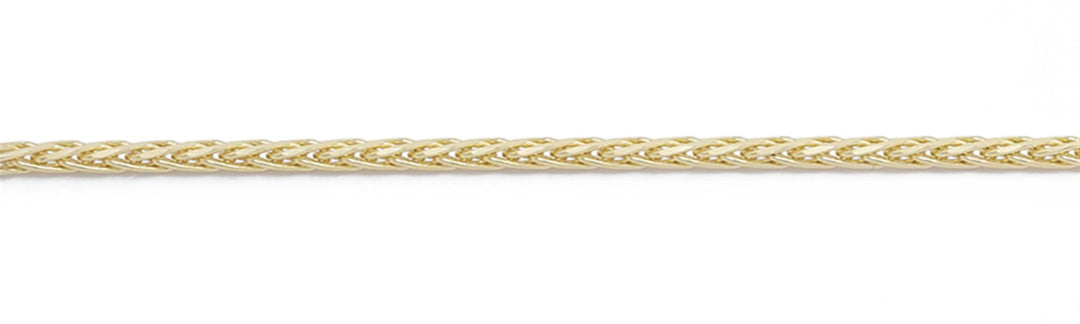 10K Yellow Gold Wheat Chain 
Length: 18"- 20"