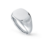 Load image into Gallery viewer, Stainless Steel Multi Finish Signet Ring Band 
Width: 13mm
