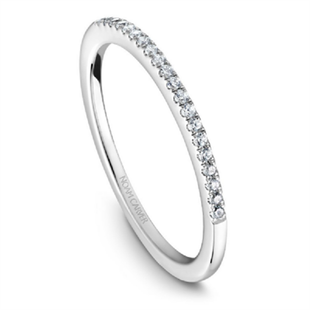 Lady's White Gold Prong Set Diamonds Band
Diamond Shape: Round