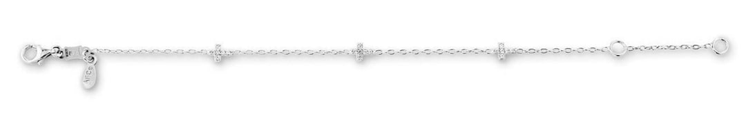 Kid's 10K White Gold Cross OPE