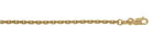 Load image into Gallery viewer, 10K Yellow Gold Solid Cable Link Chain 
Length: 20&quot;
Width: 1.5mm
Fi
