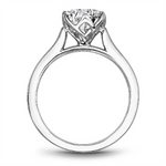 Load image into Gallery viewer, White Gold Solitaire Engagement Ring Mount
Fits Centre: 2.00ct Round