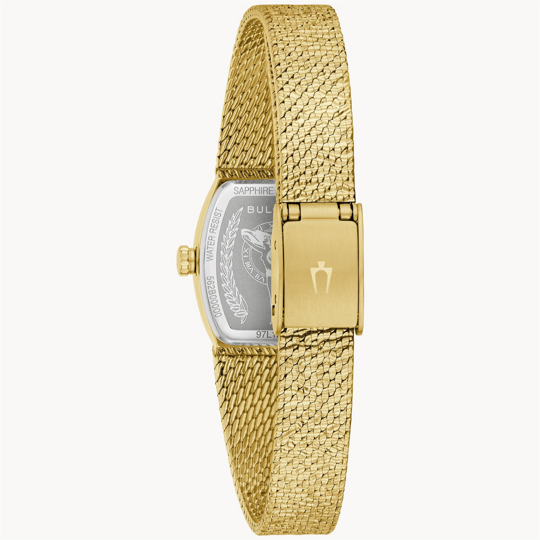 BULOVA Lady's Stainless Steel Quartz Dress Watch with Green Dial
Coll