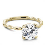 Load image into Gallery viewer, Yellow Gold Solitaire Diamond Semi-Mount
