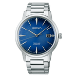 Load image into Gallery viewer, SEIKO Men&#39;s Stainless Steel Automatic Dress Watch with Blue Dial
Coll
