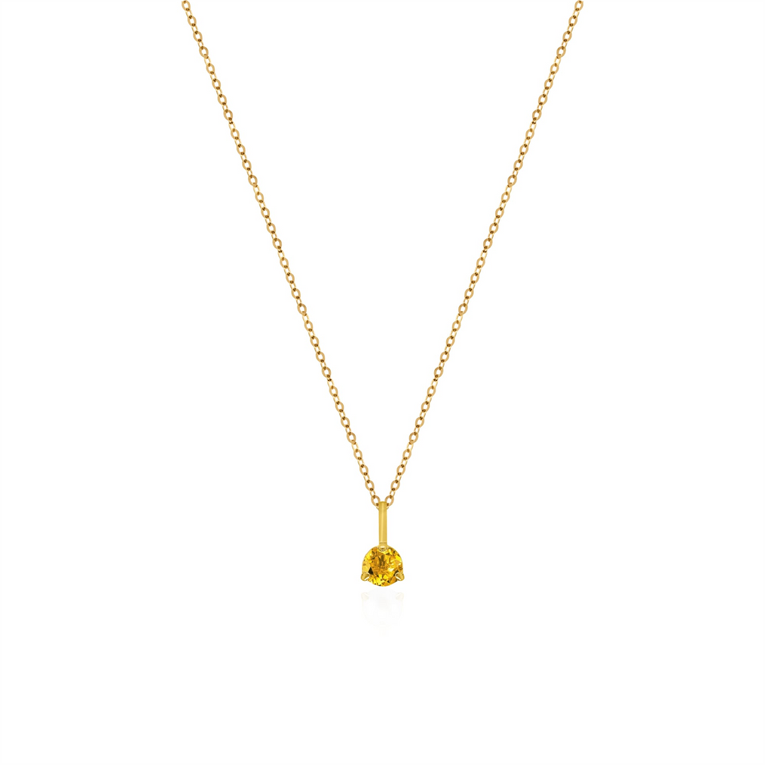 10K Yellow Gold Birthstone Pendant Necklace

PENDANT
Dimensions: 8.