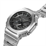 Load image into Gallery viewer, GSHOCK Men&#39;s Stainless Steel Solar Sport Watch with Black Dial
