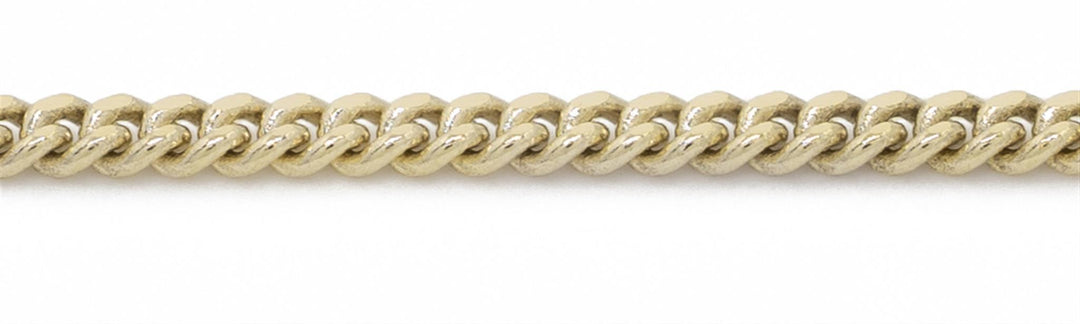 10K Yellow Gold Curb Chain 
Length: 18"- 20"