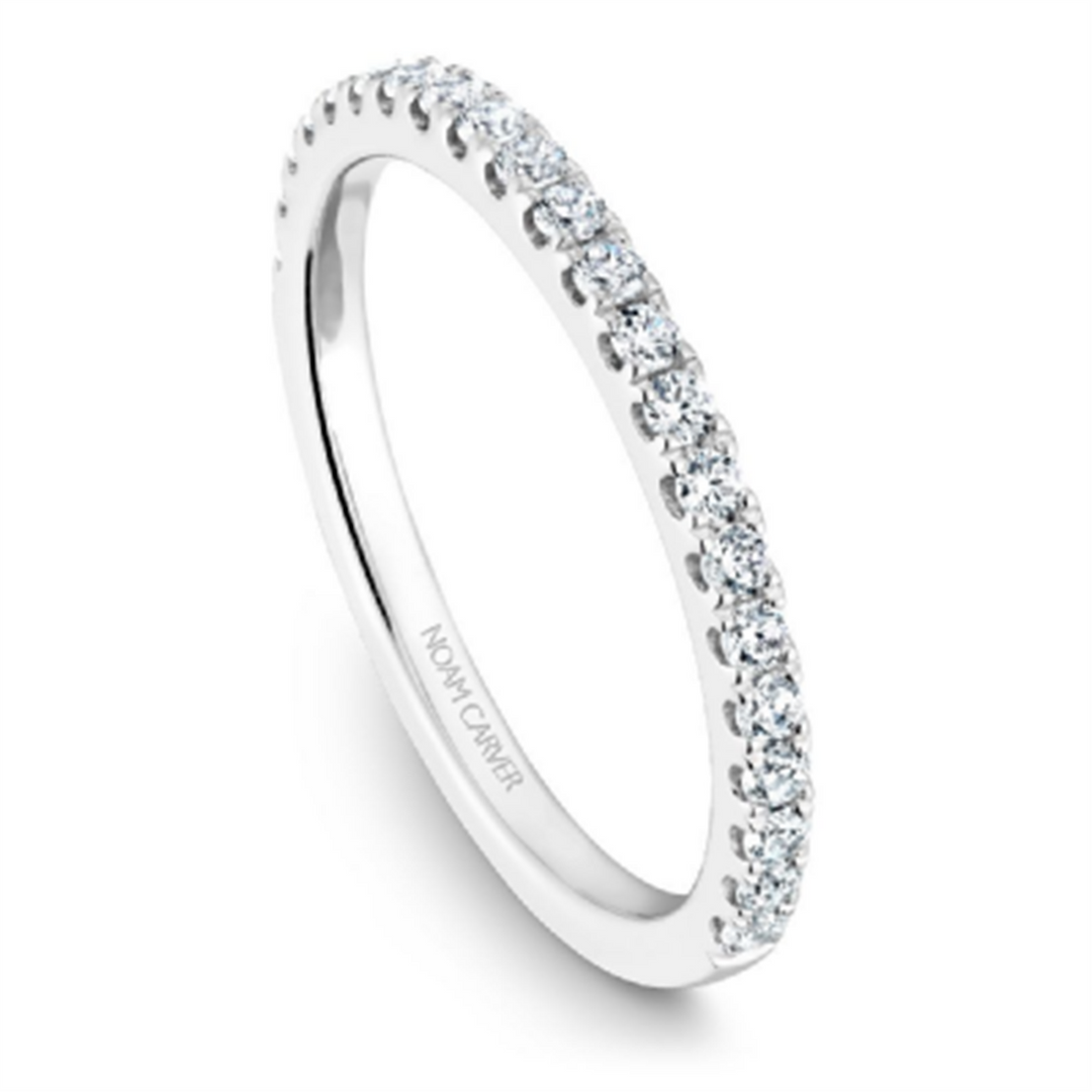 Lady's White Gold Prong Set Diamonds Band
Diamond Shape: Round