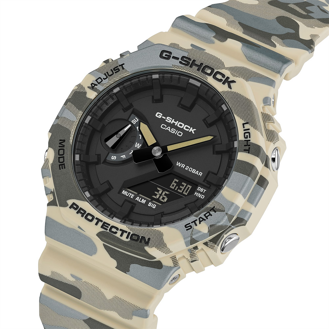 GSHOCK Men's Carbon Analogue/Digital Sport Watch with Black Dial
Coll