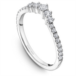 Load image into Gallery viewer, Lady&#39;s White Gold Tiara Diamonds Band
Diamond Shape: Round
