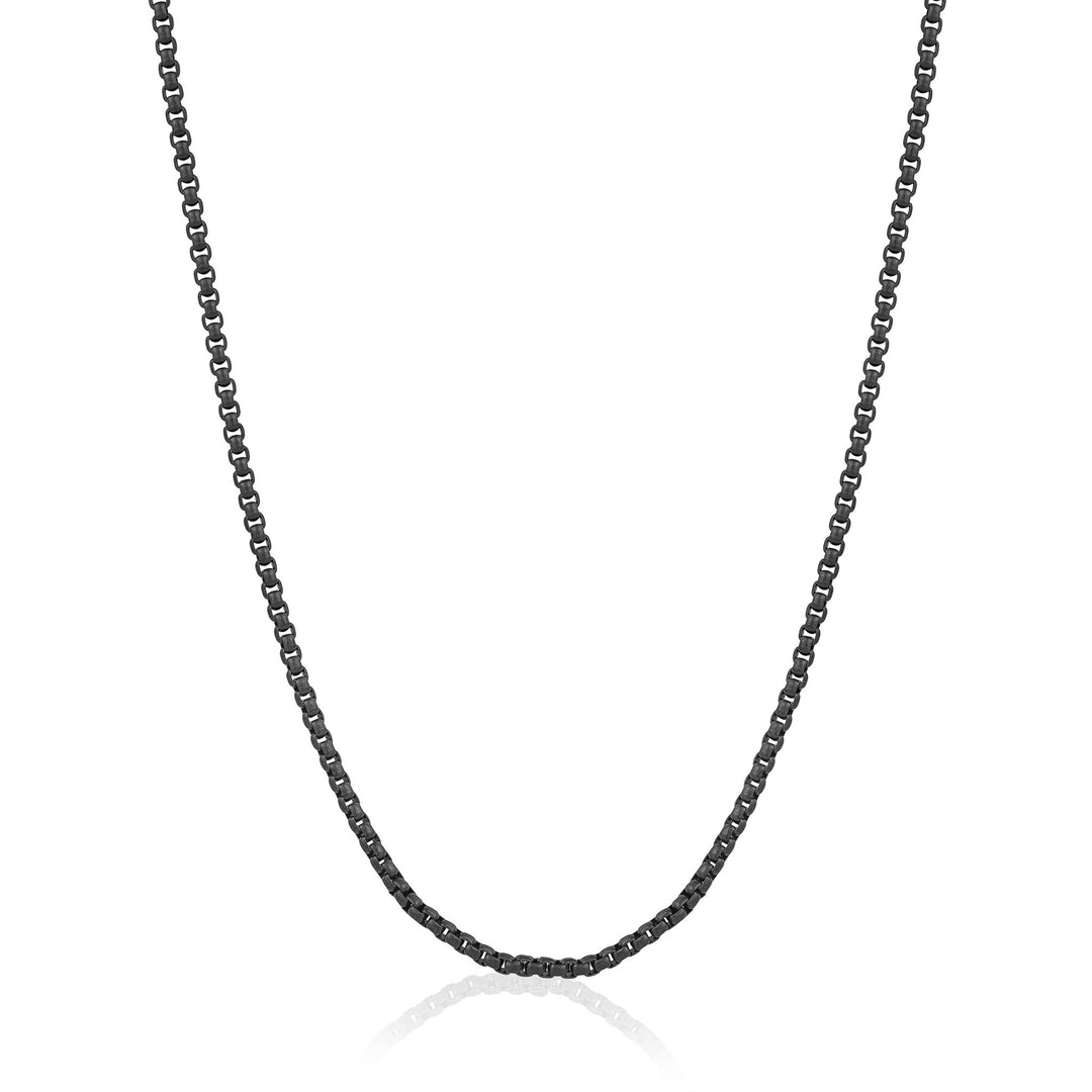 Black Stainless Steel 
Length: 22"