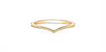 Load image into Gallery viewer, Lady&#39;s 10K Yellow Gold Curved Band
