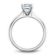 White Gold Solitaire Mount