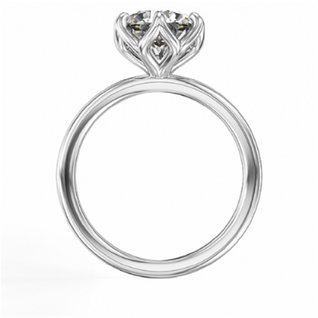 White Gold Solitaire Mount