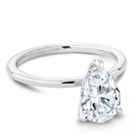 Load image into Gallery viewer, White Gold Solitaire Diamond Semi-Mount
