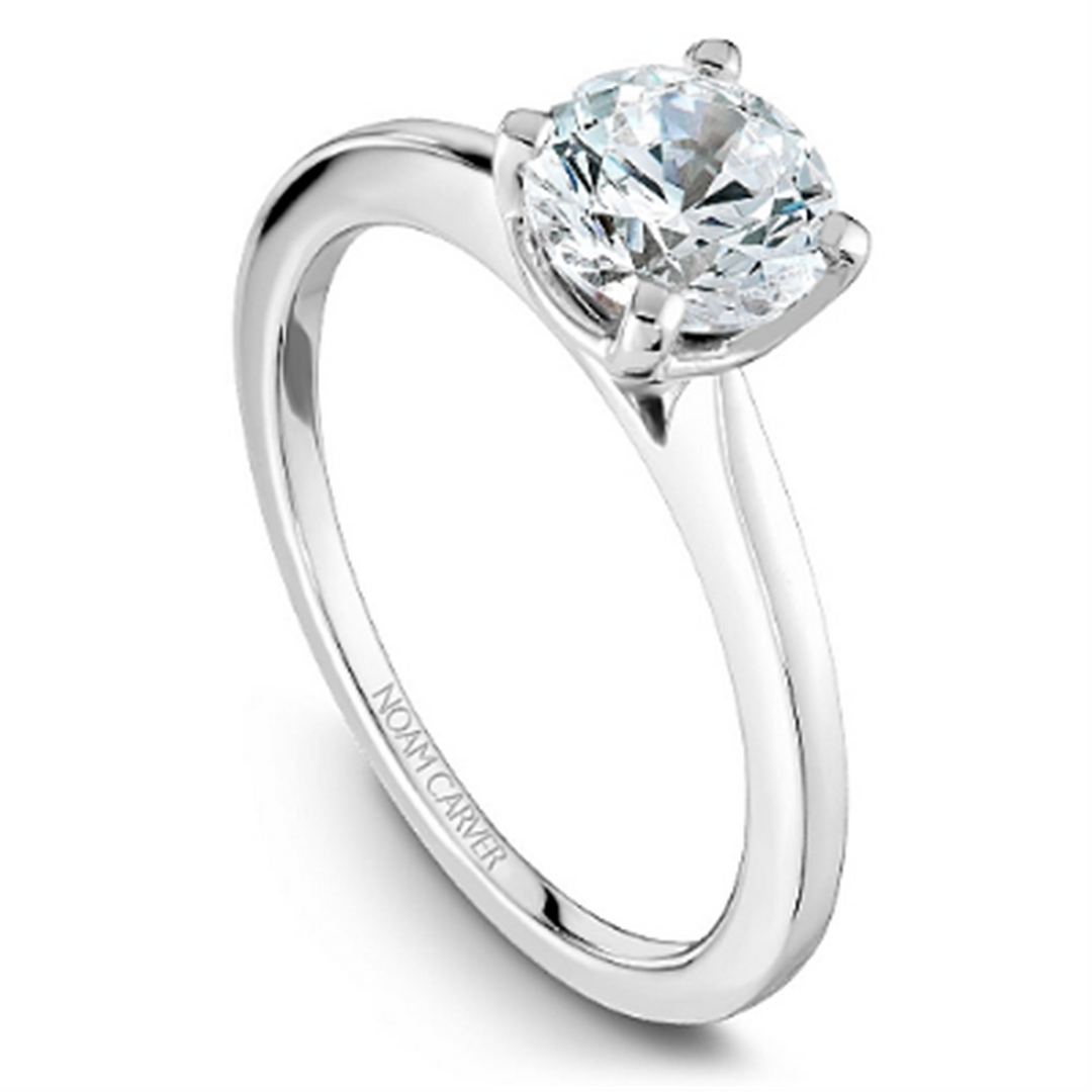 White Gold Solitaire Mount