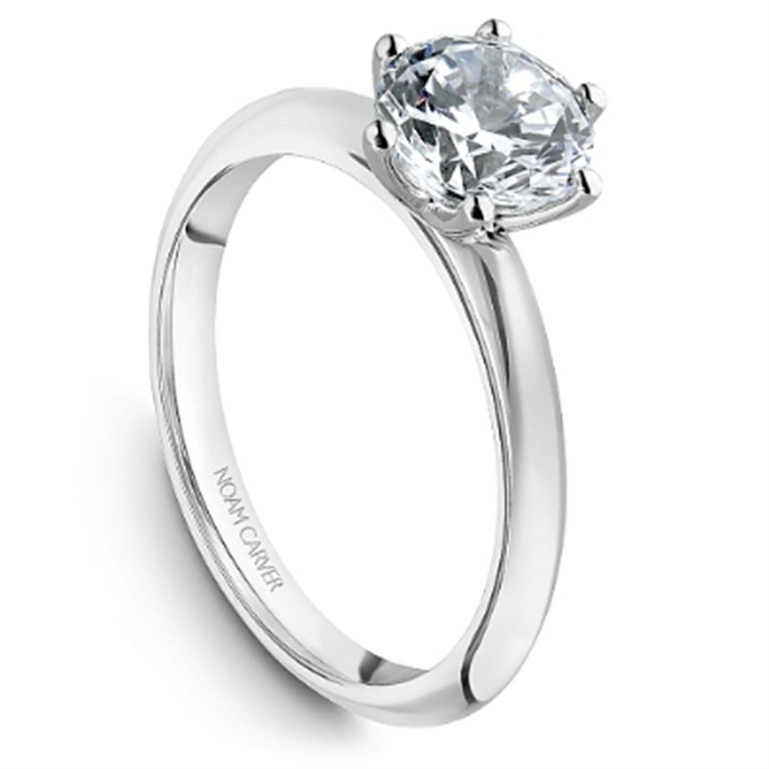 White Gold Solitaire Mount