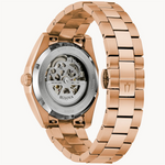 Load image into Gallery viewer, BULOVA Men&#39;s Stainless Steel Automatic Dress Watch with Purple Dial
C
