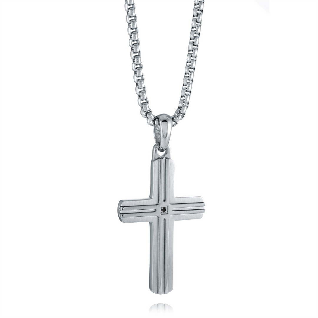 Steel Stainless Steel Cross Religious Pendant Necklace
 

PENDANT