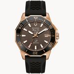 Load image into Gallery viewer, BULOVA Men&#39;s Stainless Steel Quartz Dress Watch with Brown Dial
Colle
