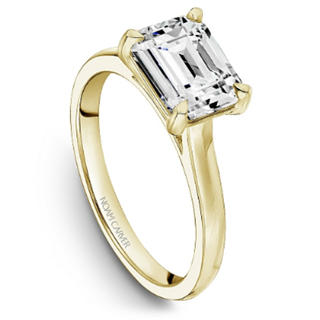 Yellow Gold Solitaire Mount