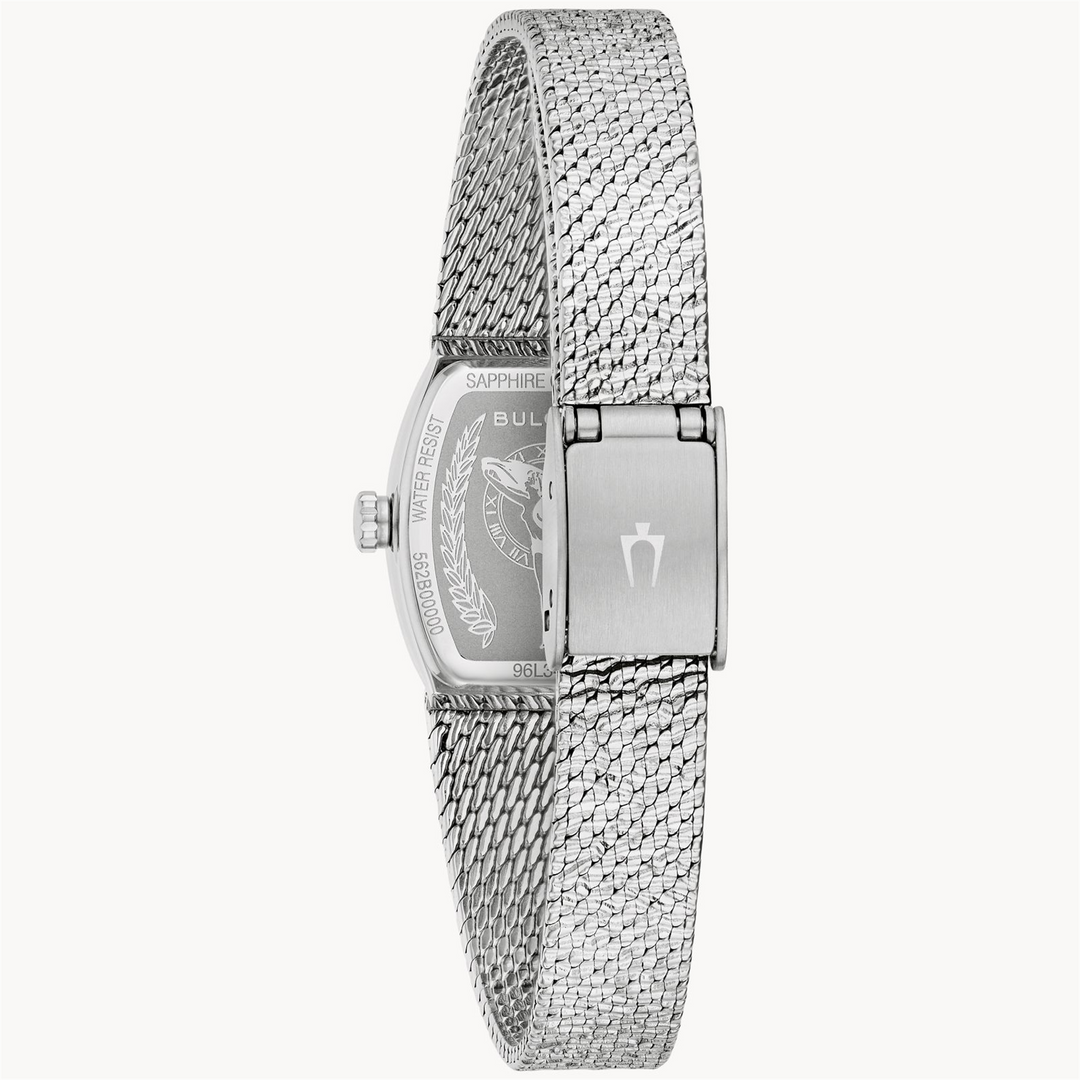 BULOVA Lady's Stainless Steel Quartz Dress Watch with Blue Dial
Colle