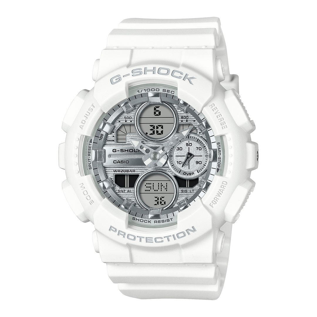 GSHOCK Lady's Resin Analogue/Digital Sport Watch with Steel Dial
Coll