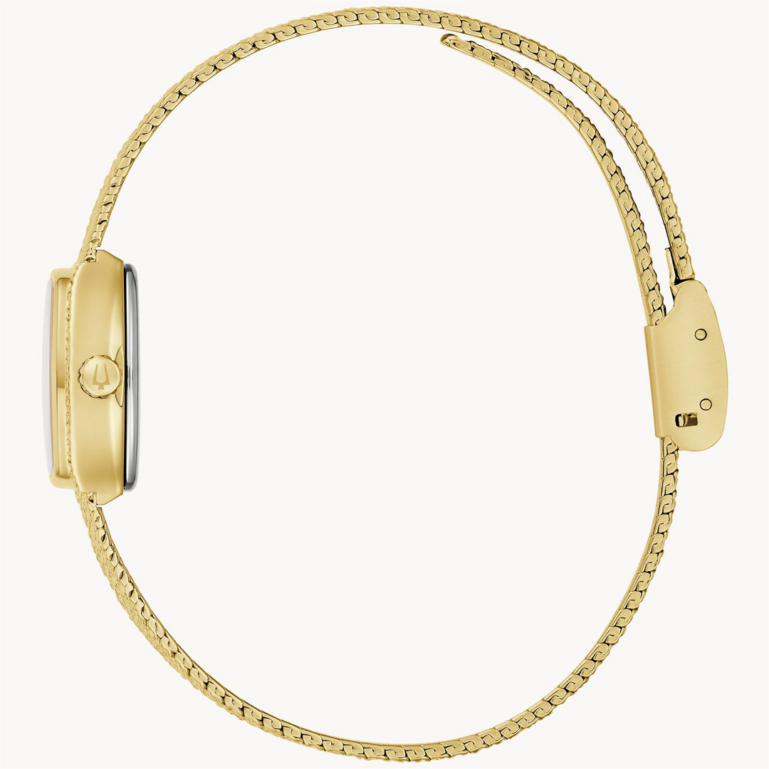 BULOVA Lady's Stainless Steel Quartz Dress Watch with Green Dial
Coll