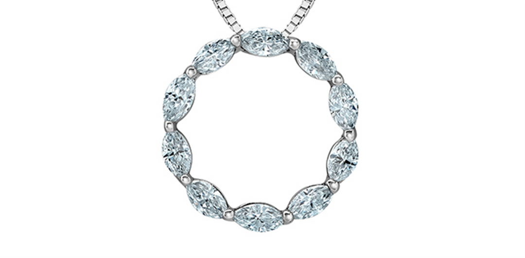 White Sterling Silver Circle of Life Polished Pendant Necklace

PEND
