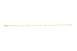 Load image into Gallery viewer, 10K Yellow Gold Paperclip Bracelet
Bracelet Width: 3mm
Length: 7.25&quot;
