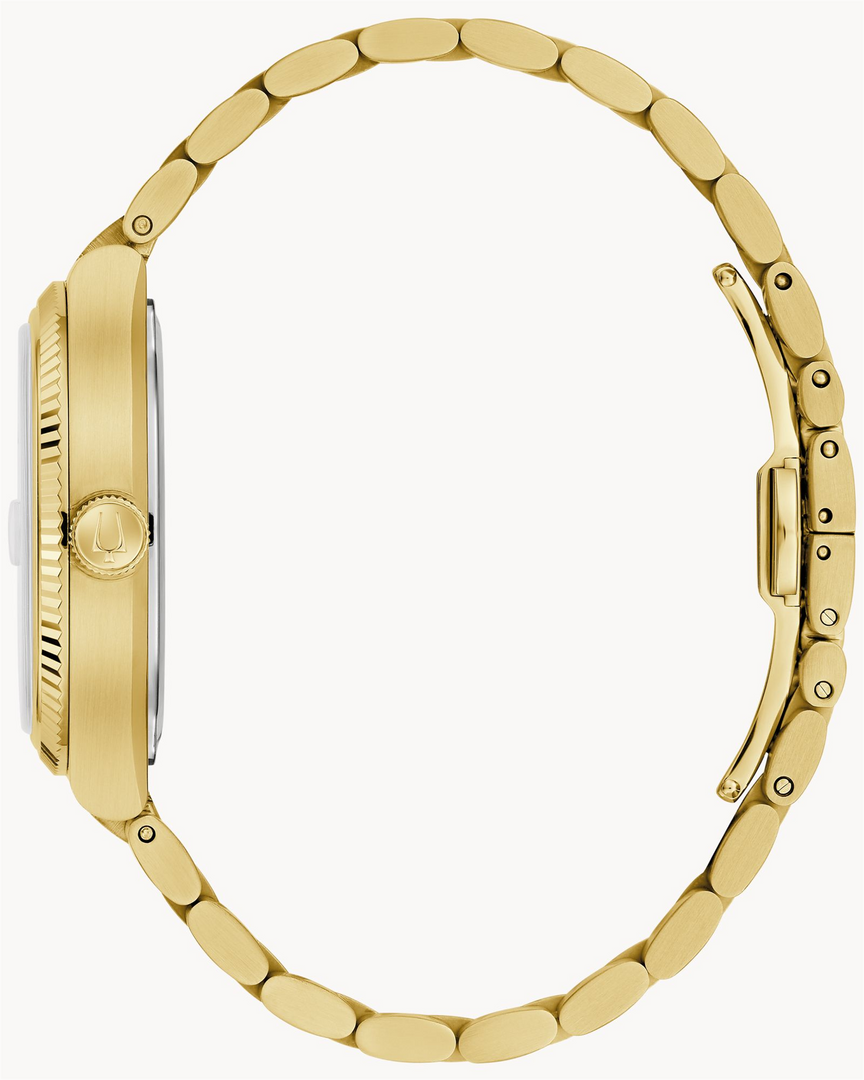 BULOVA Men's Stainless Steel Quartz Dress Watch with Green Dial
Colle