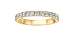 Load image into Gallery viewer, Lady&#39;s 14K Yellow Gold Prong Set Diamonds Band
Diamond Shape: Round
