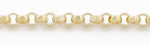 Load image into Gallery viewer, 10K Yellow Gold Solid Rolo Chain - lobster clasp upgraded
Length: 18&quot;
