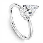 Load image into Gallery viewer, White Gold Solitaire Diamond Semi-Mount
