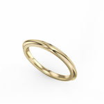 Load image into Gallery viewer, Lady&#39;s Yellow Gold Bevel Band
