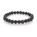 Load image into Gallery viewer, Black Onyx Lava 
Length: 8&quot;
